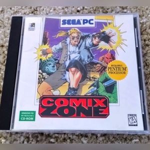 Vintage Comix Zone PC Game 1995 CD-ROM Sega Computer